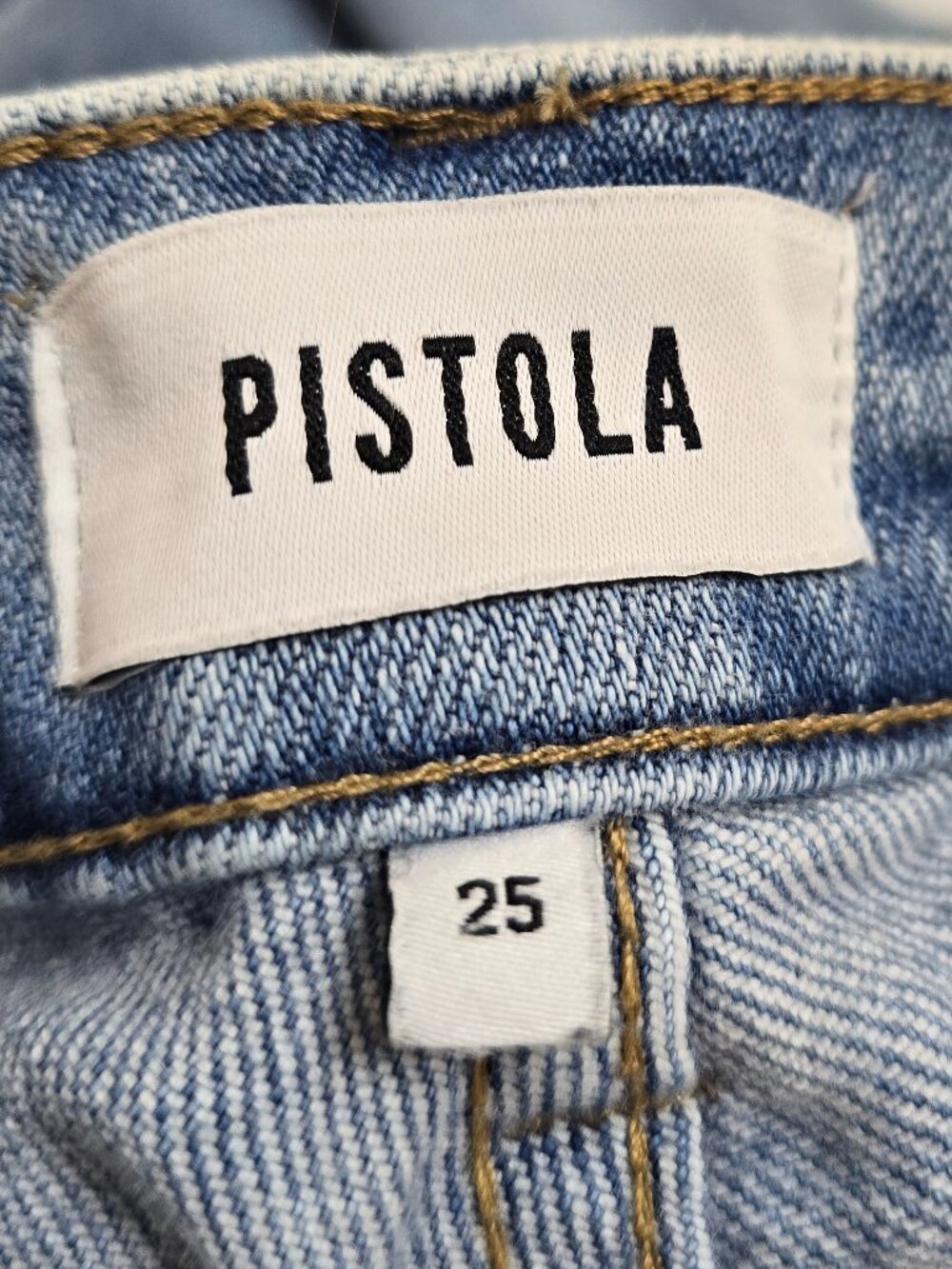 Pistola Monroe High Rise Slim Cigarette in Mirage - Picture 8 of 10